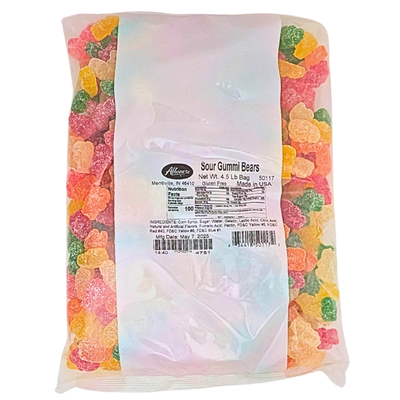 Albanese Sour Assorted Fruit Gummi Bears - 1 Bag