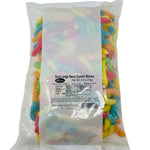 Albanese Sour Large Neon Gummi Worms Gummy Candy - Sour Gummy Worms - Bulk Candy