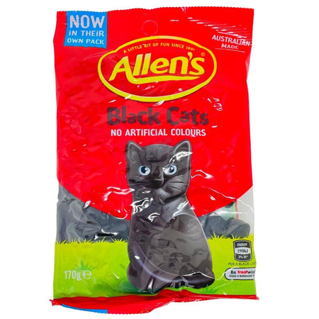 Australia Allens Black Cats - 170g (Australia) - 12 Pack