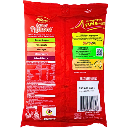 Allen's Killer Python (Australia) - 192g - 12 Pack