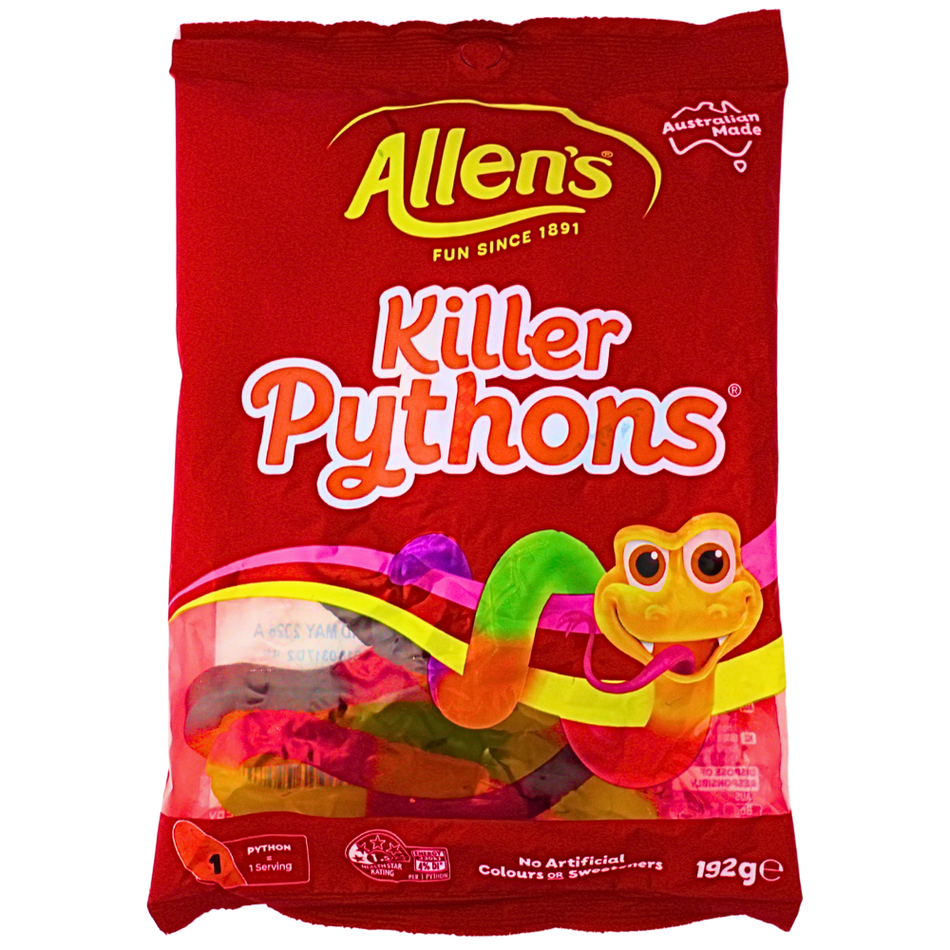 Allen's Killer Python (Australia) - 192g - 12 Pack
