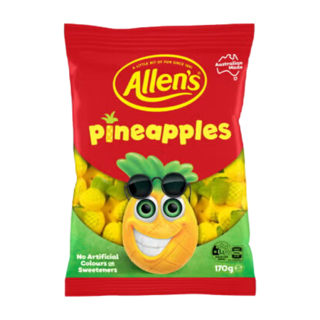 Allen's Pineapple (Australia) - 170g - 12 Pack