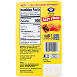 Amos 4D Mini Fast Food Gummy 100g - 12 Pack