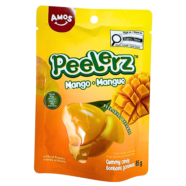 Amos Peelerz Gummy Mango 3oz - 14 Pack