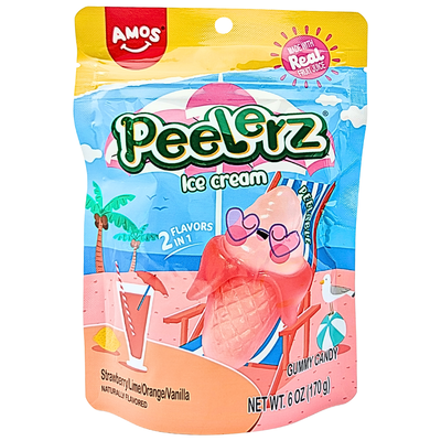 Amos Peelerz Ice Cream 6oz - 12 Pack