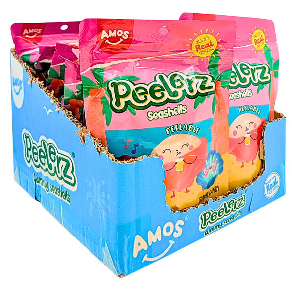 Amos Peelerz Seashells 6oz - 12 Pack