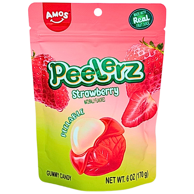 Amos Peelerz Strawberry 6oz - 12 Pack