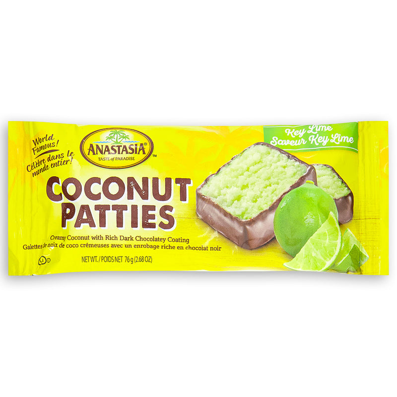 Anastasia Key Lime Coconut Patties 70g - 20 Pack