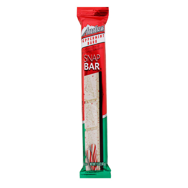 Andes Peppermint Bark Snap Bar 1.5oz - 48 Pack