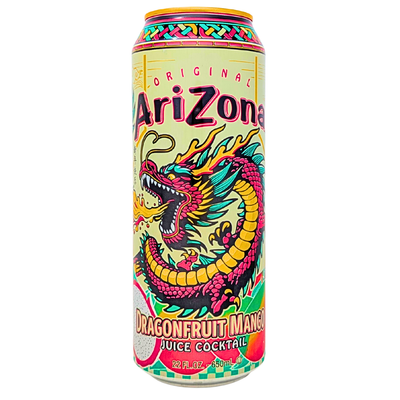 Arizona Dragonfruit Mango 22oz - 24 Pack
