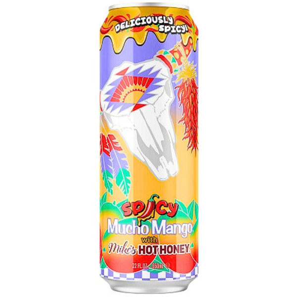 Arizona Spicy Mucho Mango 22oz - 24 Pack