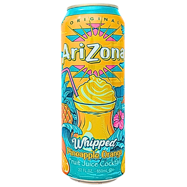 Arizona Whipped Pineapple Orange 22oz - 24 Pack