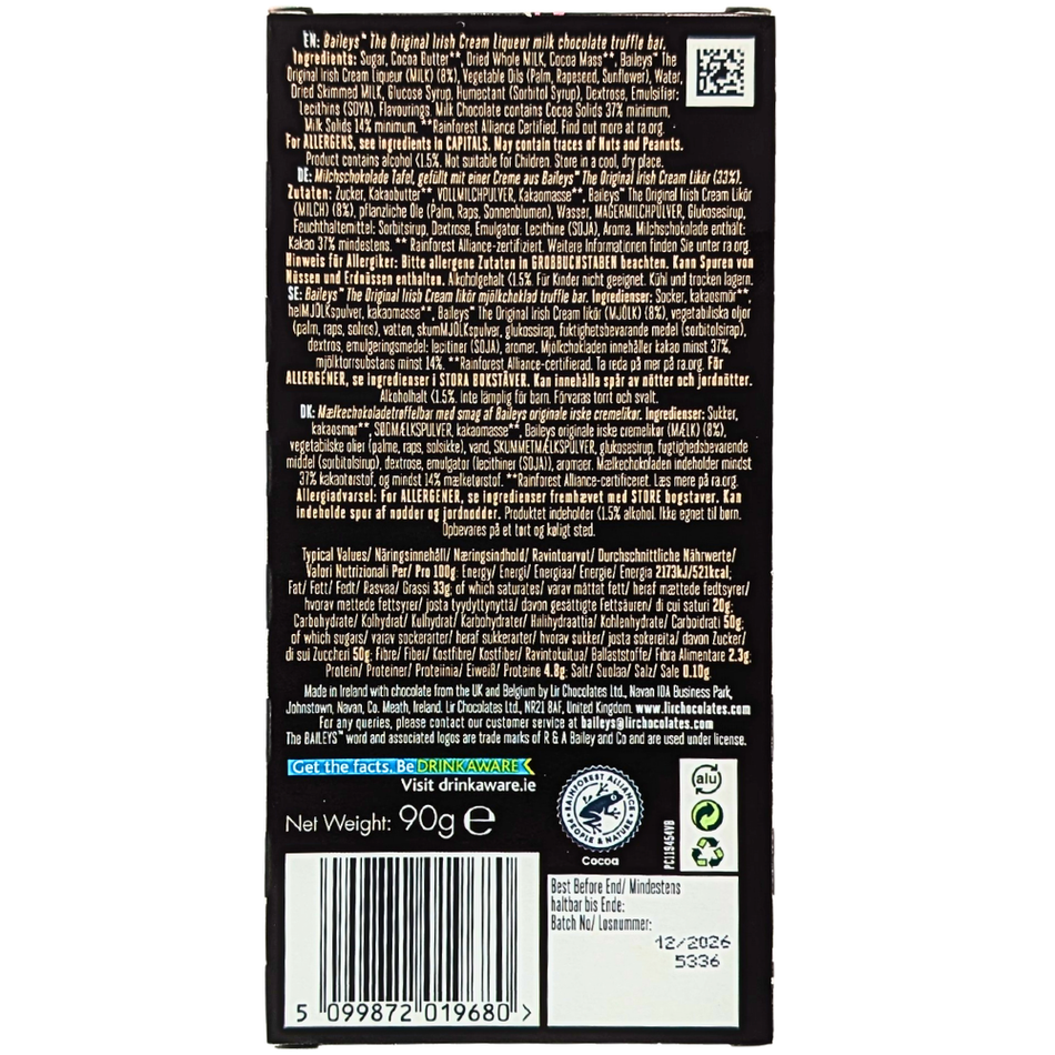 Baileys All You Need is Love Bar 90g (UK) - 15 Bars