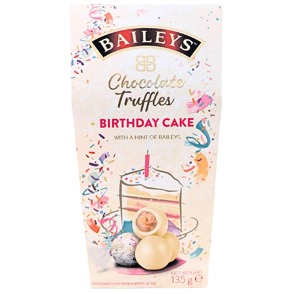 Baileys Chocolate Truffles Birthday Cake 135g - 8 Pack