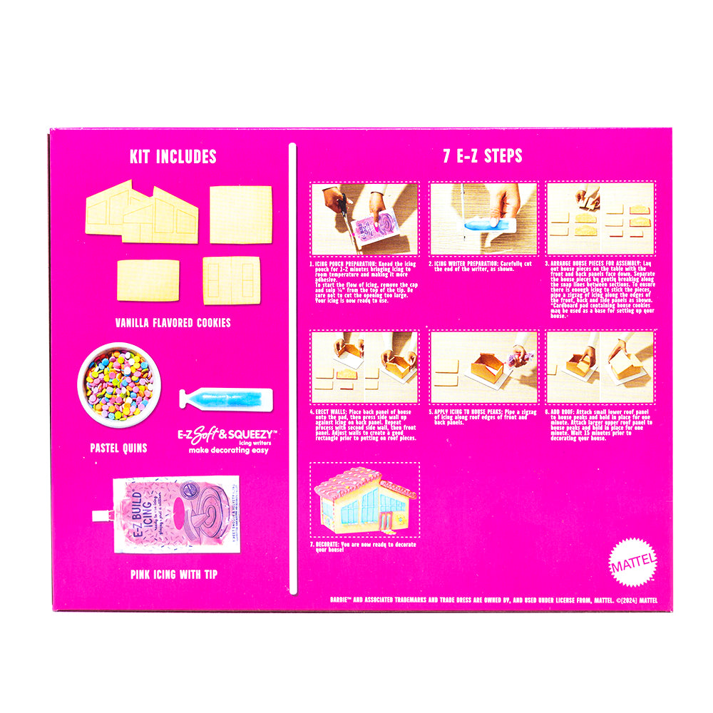 Barbie Dream House Cookie Kit Small 15.9oz - 6 Pack  Nutrition Facts Ingredients
