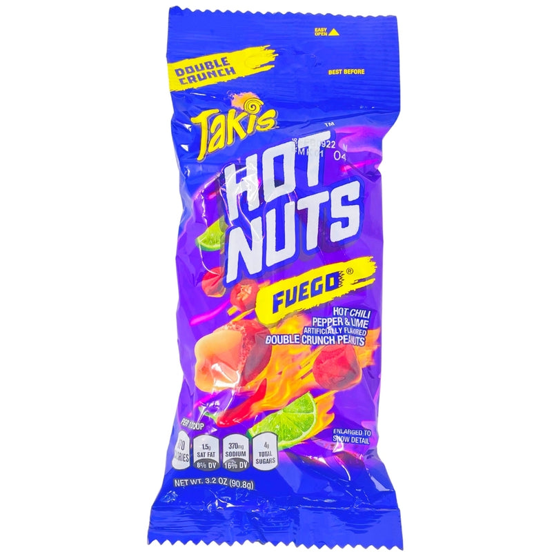 Takis Hot Nuts Fuego 3.2oz - 12 Pack