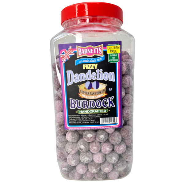 Barnetts Mega Fizzy Dandelion & Burdock 3kg - 1 Tub