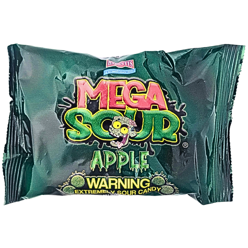 Barnetts Mega Sour Apple 104g (UK) - 12 Pack