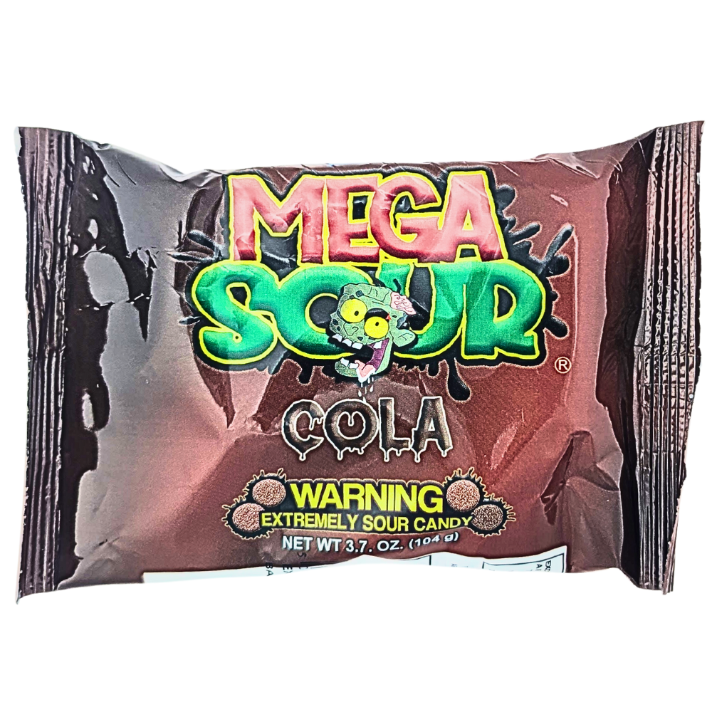 Barnetts Mega Sour Cola 104g (UK) - 12 Pack