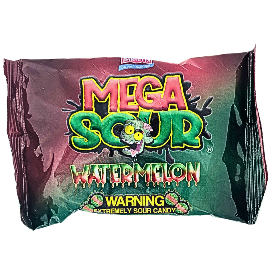 Barnetts Mega Sour Watermelon 104g (UK) - 12 Pack
