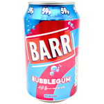 Barr Bubblegum Soda 330mL (UK) - 24 Pack