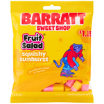 Barratt Fruit Salad Squishy Sunburst 120g (UK) - 12 Pack