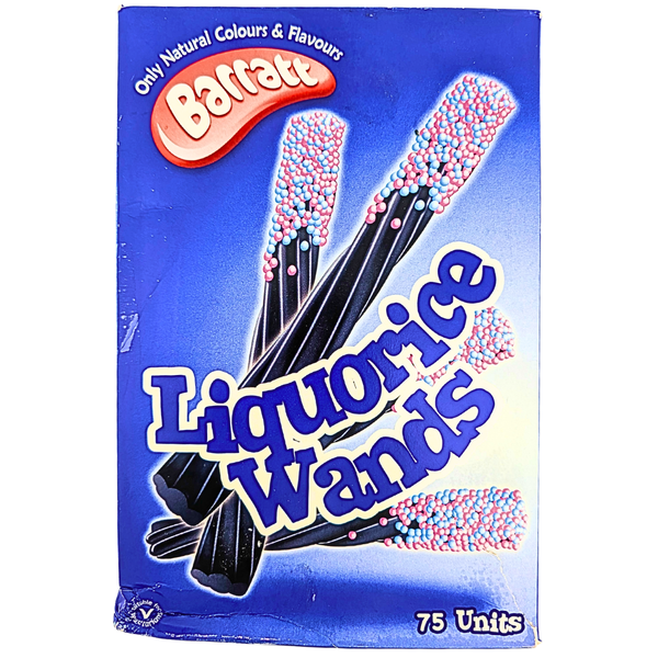 Barratt Liquorice Wands 75ct (UK) - 1 Box