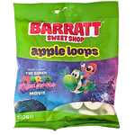 Barratt Super Mario Galaxy Apple Loops 120g (UK) - 12 Pack