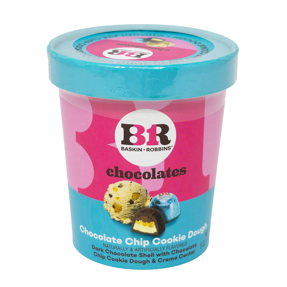 Baskin Robbins Chocolate Chip Cookie Dough Chocolates 5oz - 6 Pack