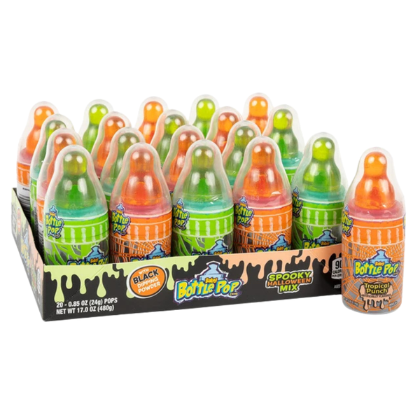 Bazooka Halloween Baby Bottle Pop 24g - 20 Pack