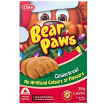 Bear Paws Gingerbread Cookies 210g - 12 Pack
