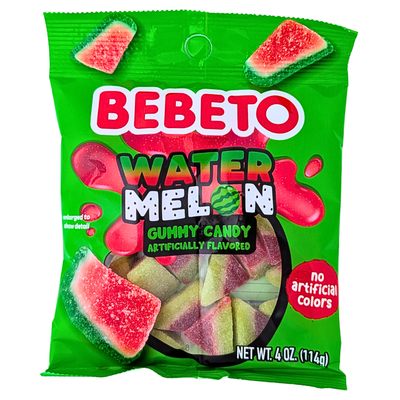 Bebeto Watermelon Gummy 4oz - 12 Pack