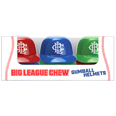 Big League Chew Gumball Helmets 2.52oz (8pc) - 12 Pack