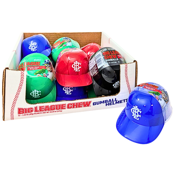 Big League Chew Gumball Helmets 2.52oz (8pc) - 12 Pack