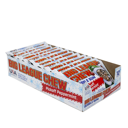 Big League Chew Pickoff Peppermint 2.14oz -48 Pack