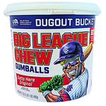 Big League Chew Dugout Bucket 80pcs Gumballs - 1 Bucket