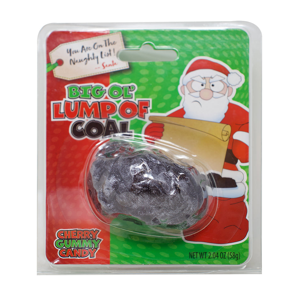 Big Ol' Lump of Coal Gummy 2.04oz - 6 Pack