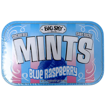 Big Sky Mints Blue Raspberry 50g - 6 Pack