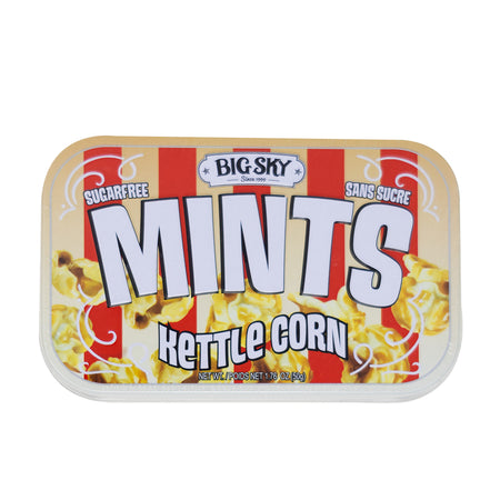 Big Sky Mints Kettle Corn 50g - 6 Pack