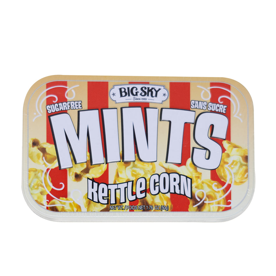 Big Sky Mints Kettle Corn 50g - 6 Pack