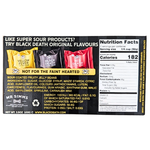 Black Death Ultra Sour Jelly Bursts 100g (UK) - 12 Pack