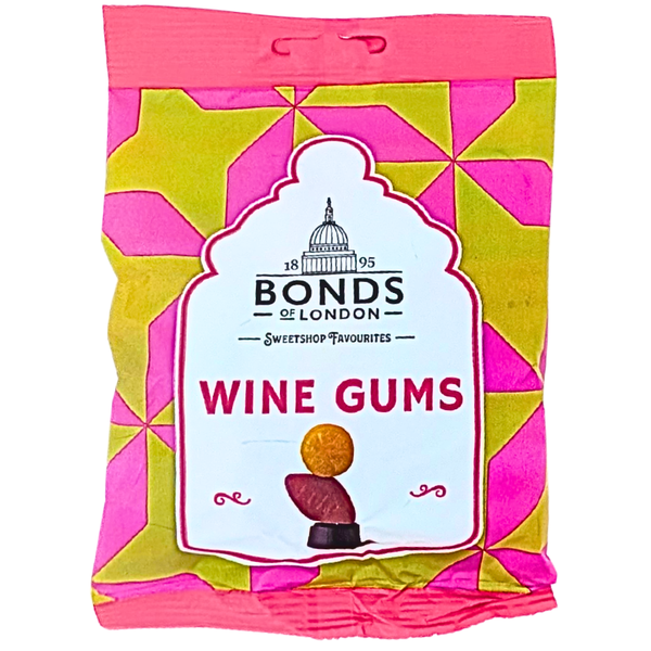 Bonds Wine Gums 120g (UK) - 12 Pack