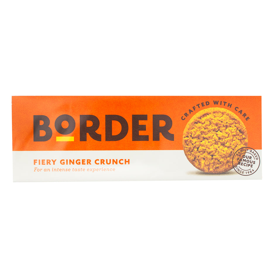 Border Fiery Ginger Crunch (UK) 135g - 12 Pack