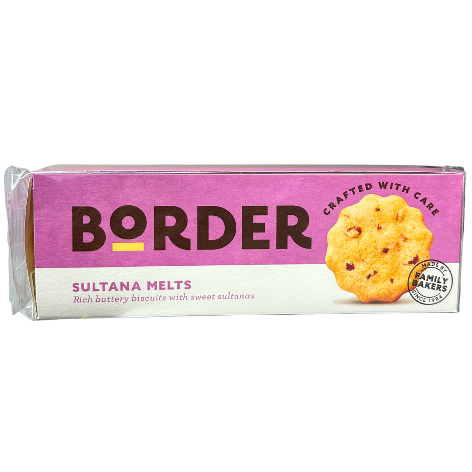 Border Butter Sultana Melts 135g (UK) - 12 Pack