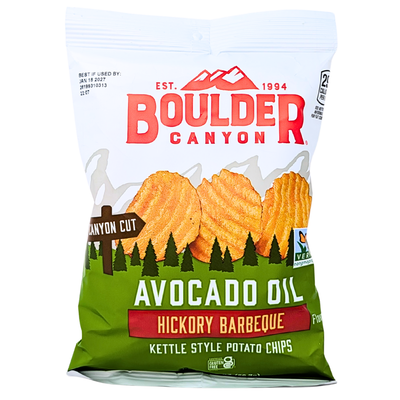 Boulder Kettle Chips Hickory Barbeque 2oz - 16 Pack
