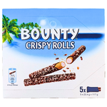 Bounty Wafer Rolls 23.4g (UK) - 5 Pack