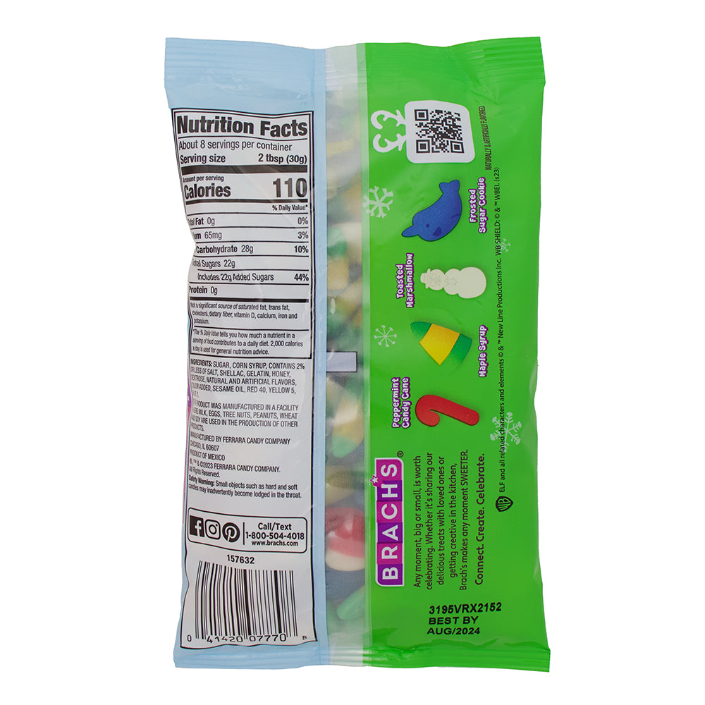 Elf Mellowcreme Candy - 8oz - 12 Pack Nutrition Facts Ingredients