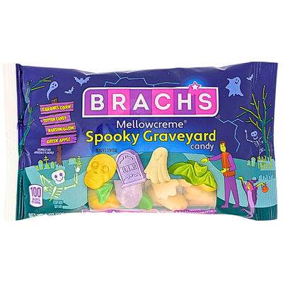 Brach's Mellowcreme Spooky Graveyard 8oz - 12 Pack