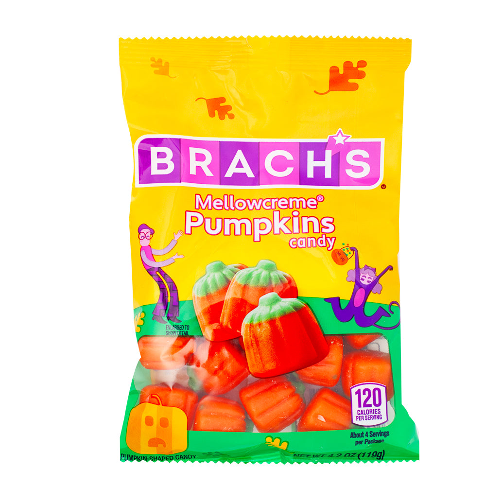 Brach's Mellowcreme Pumpkins 4.2oz - 18 Pack