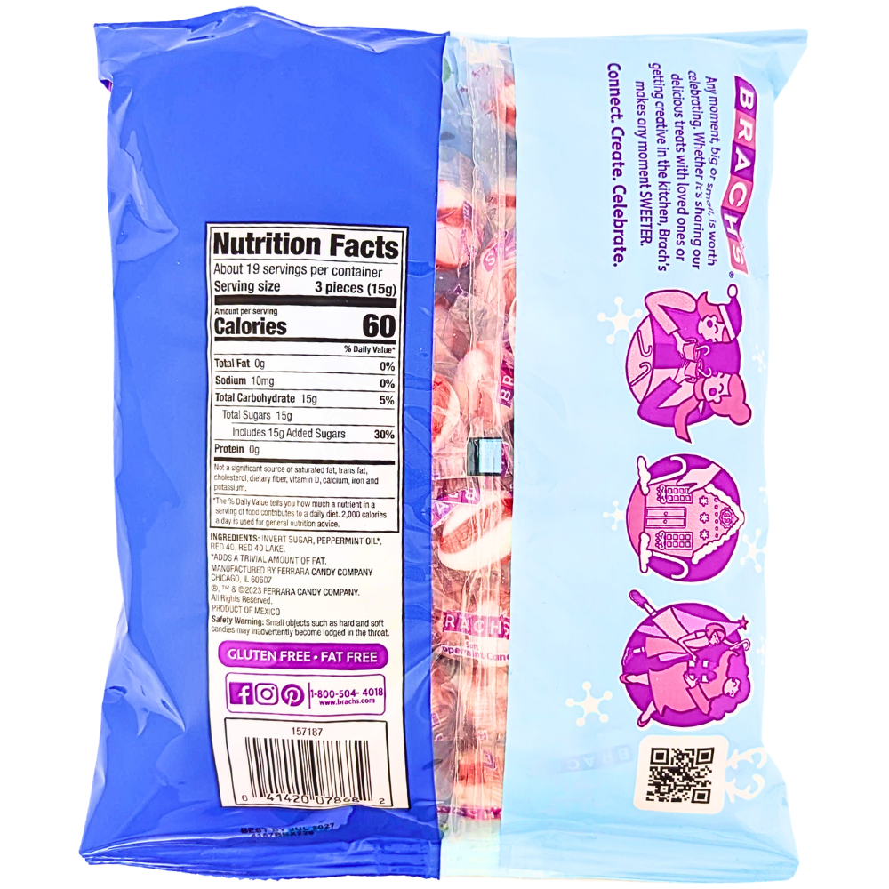 Brach's Soft Peppermint Candy 10oz - 12 Pack